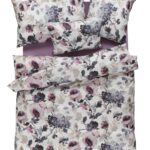 MILANIA violett - 100% Mako-Baumwolle mercerisiert, Feinsatin