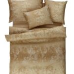 ROYAL - gold, 100% Mako-Baumwolle mercerisiert, Feinsatin