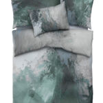 LAVEA petrol- 100% Mako-Baumwolle mercerisiert, Feinsatin