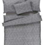 SIMON, grau - 100% Baumwoll-Satin