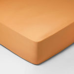 Fixleintuch - tangerine, Satin Noblesse